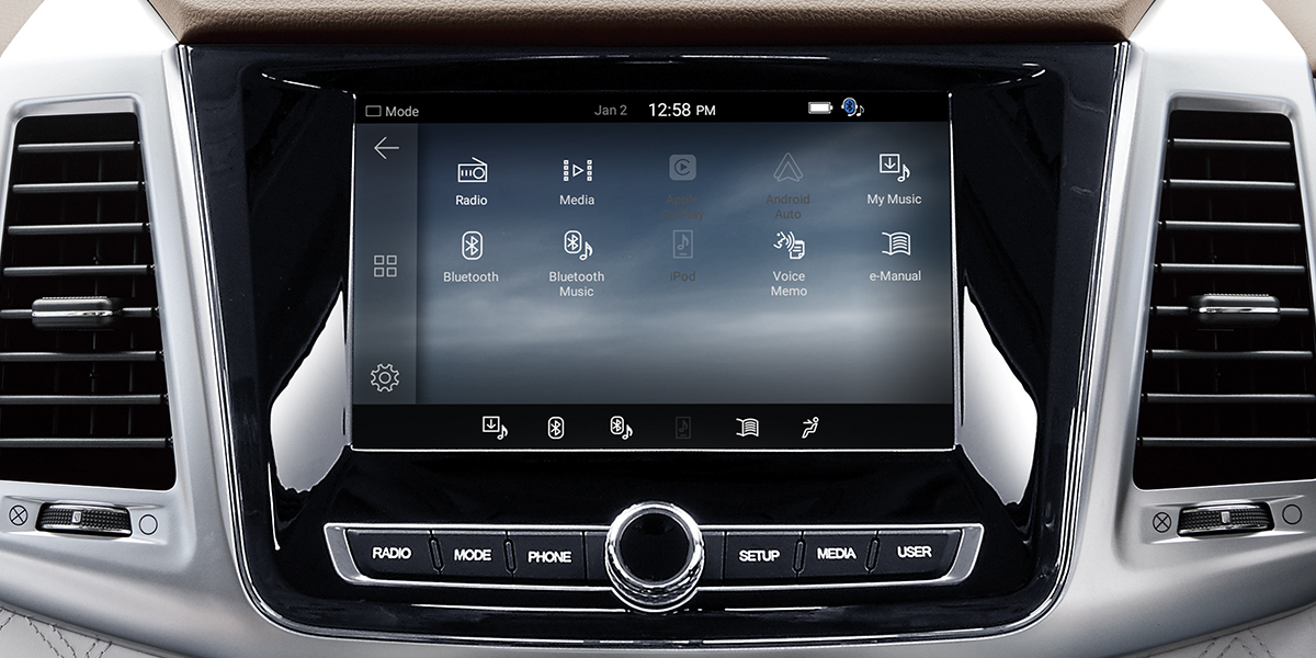 rexton - Ventura: 8” screen smart audio